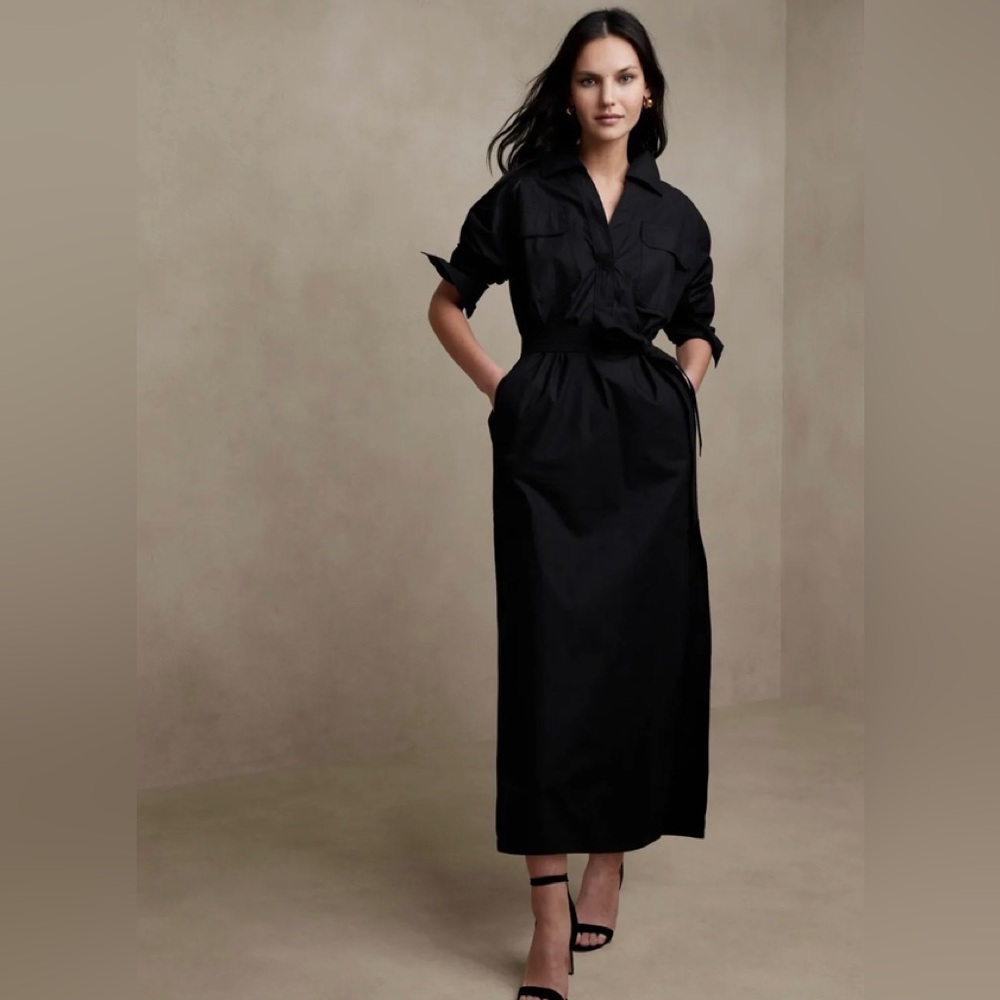 Banana Republic Ani popover shirt dress